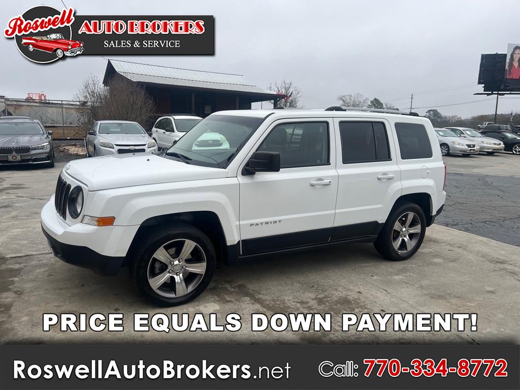 2016 Jeep Patriot FWD 4dr High Altitude Edition