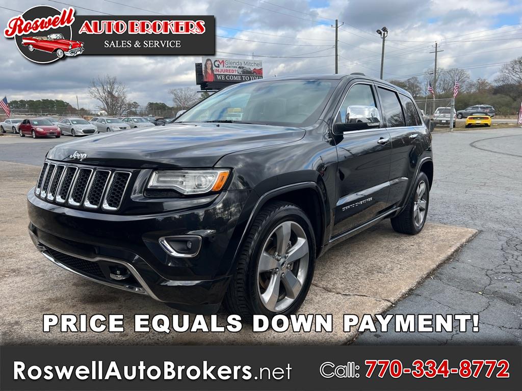 2014 Jeep Grand Cherokee RWD 4dr Overland