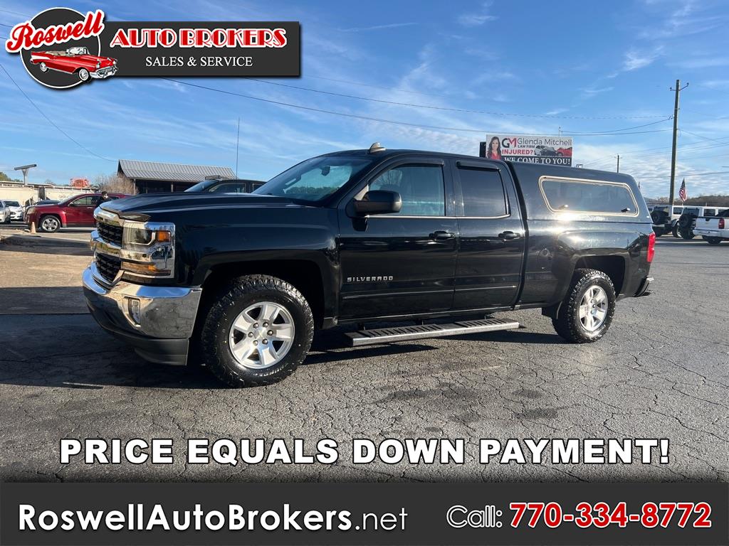 2017 Chevrolet Silverado 1500 2WD Double Cab 143.5" LT w/1LT