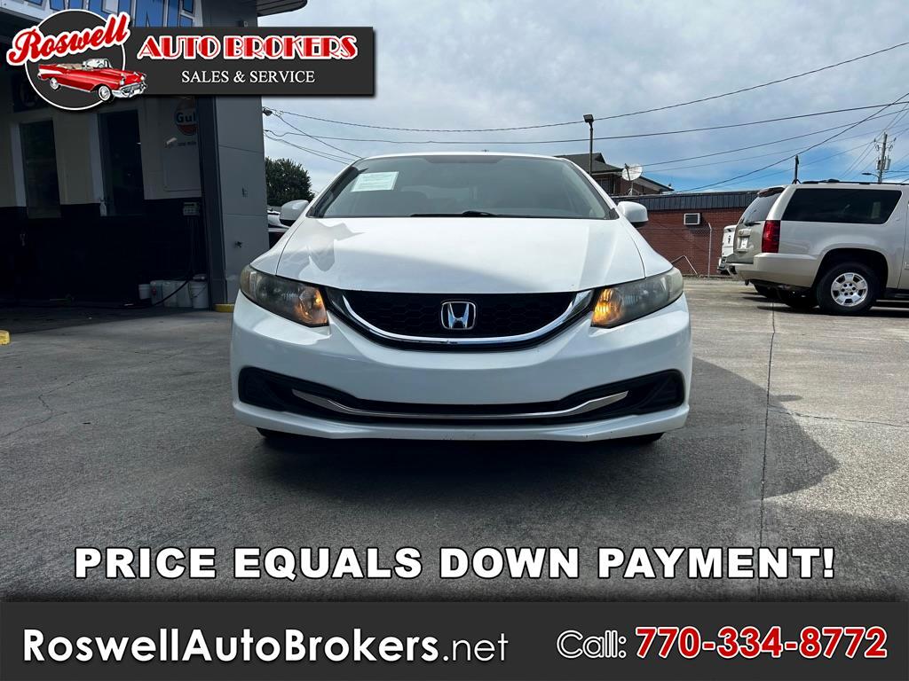 2013 Honda Civic Sdn 4dr Auto EX