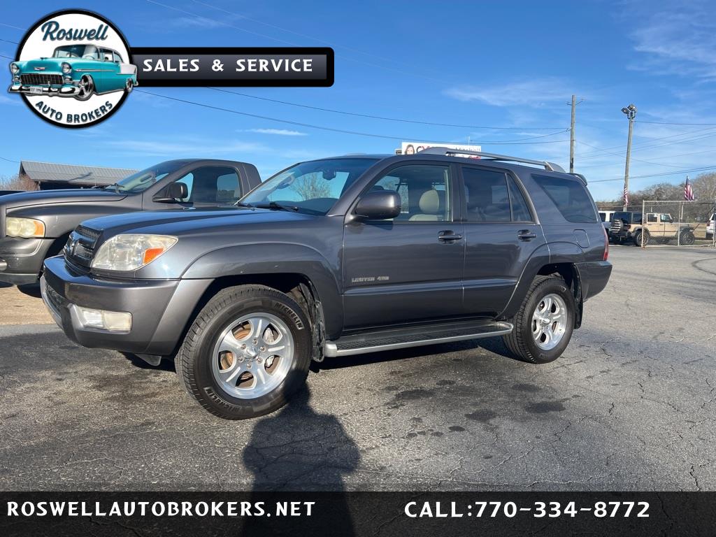 2004 Toyota 4Runner 4dr Limited V6 Auto 4WD (Natl)