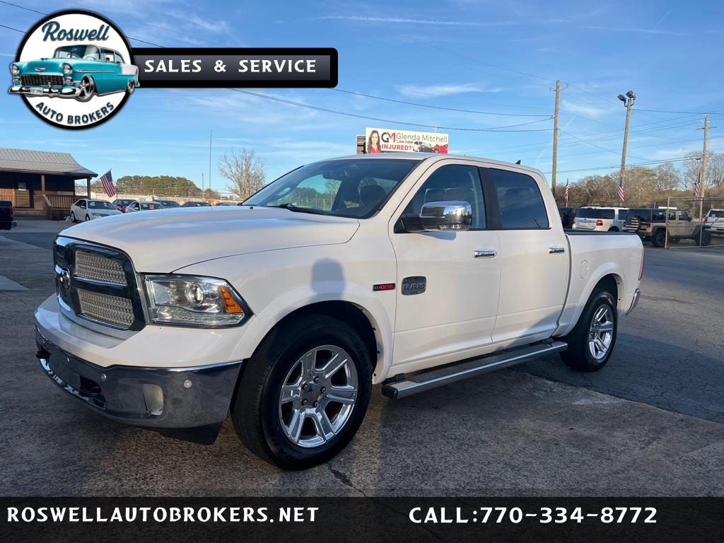 2015 RAM 1500 4WD Crew Cab 140.5" Laramie Longhorn