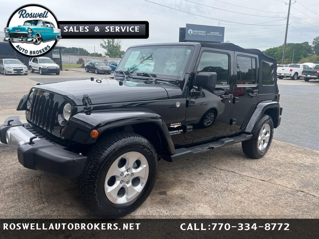 2014 Jeep Wrangler Unlimited 4WD 4dr Sahara