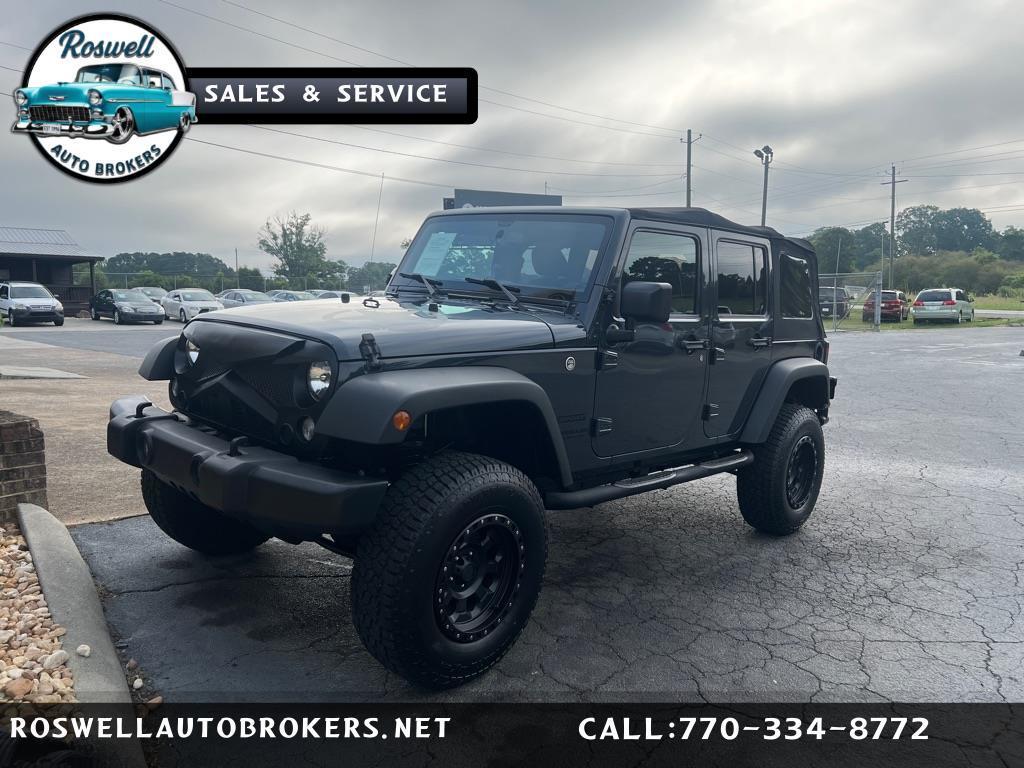 2016 Jeep Wrangler Unlimited 4WD 4dr Sport