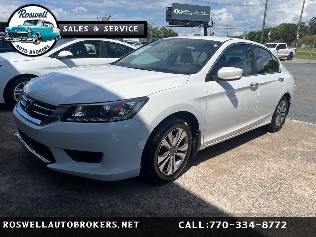 Honda Accord Sedan 4dr I4 CVT LX 2014