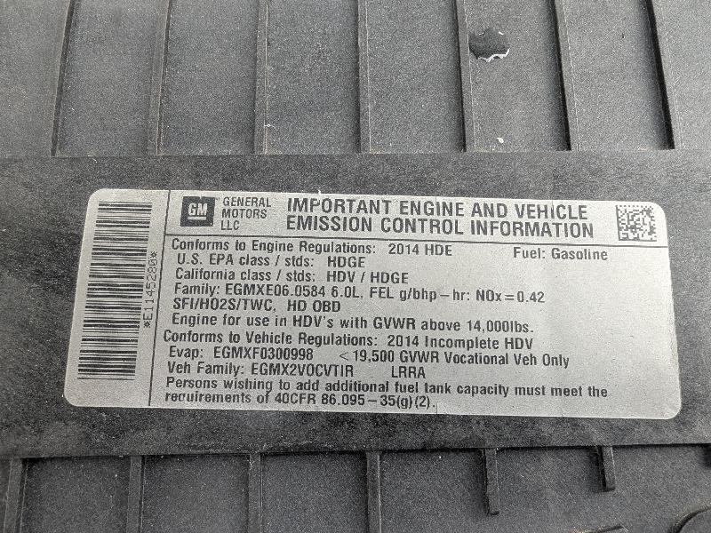 Chevrolet Express G4500 2014