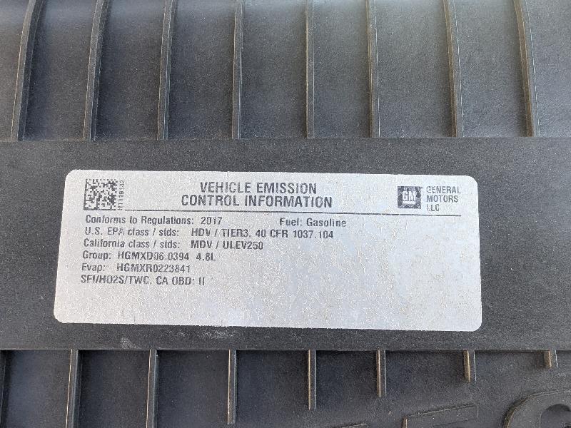 GMC Savana G2500 Cargo 2017