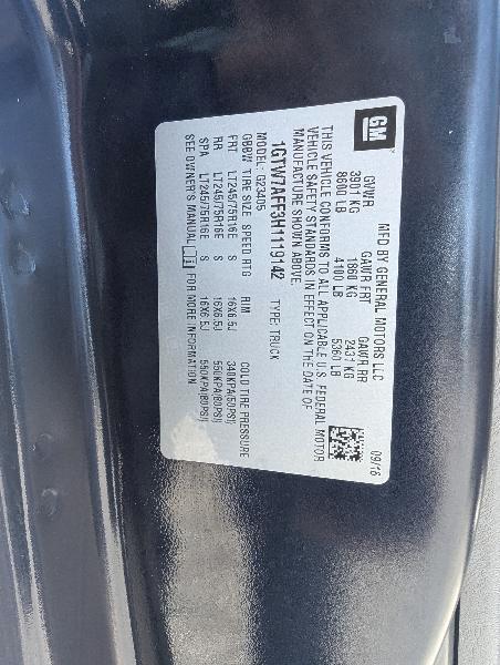 GMC Savana G2500 Cargo 2017