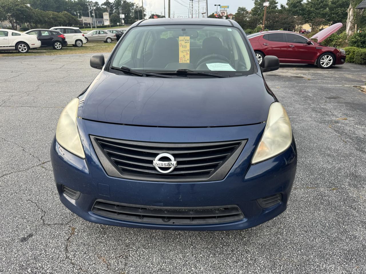 Nissan Versa 4dr Sdn CVT 1.6 S 2012