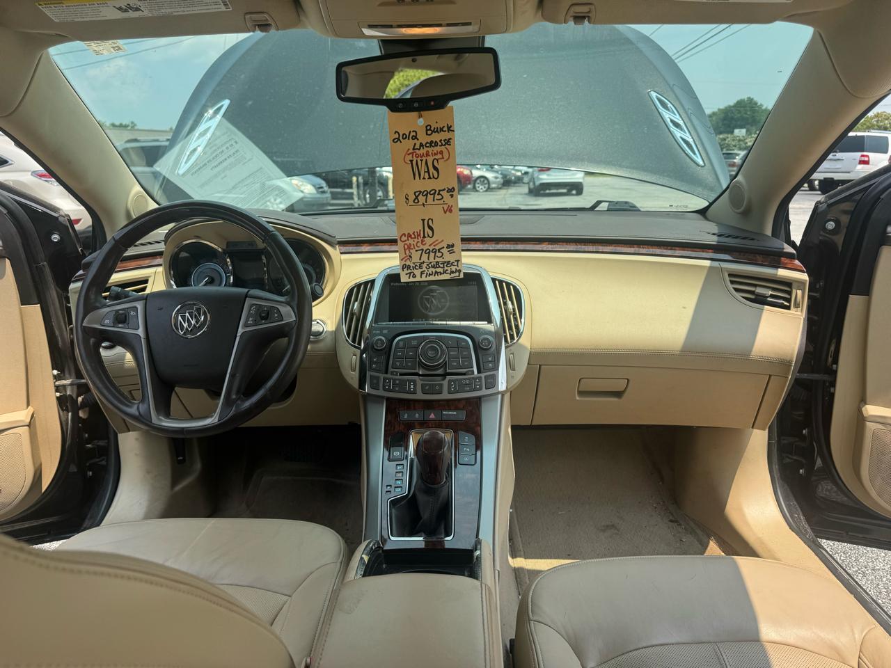 Buick LaCrosse 4dr Sdn Touring FWD 2012