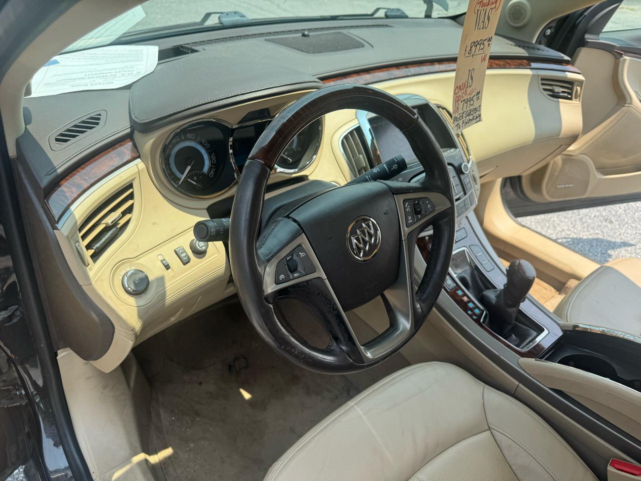 Buick LaCrosse 4dr Sdn Touring FWD 2012