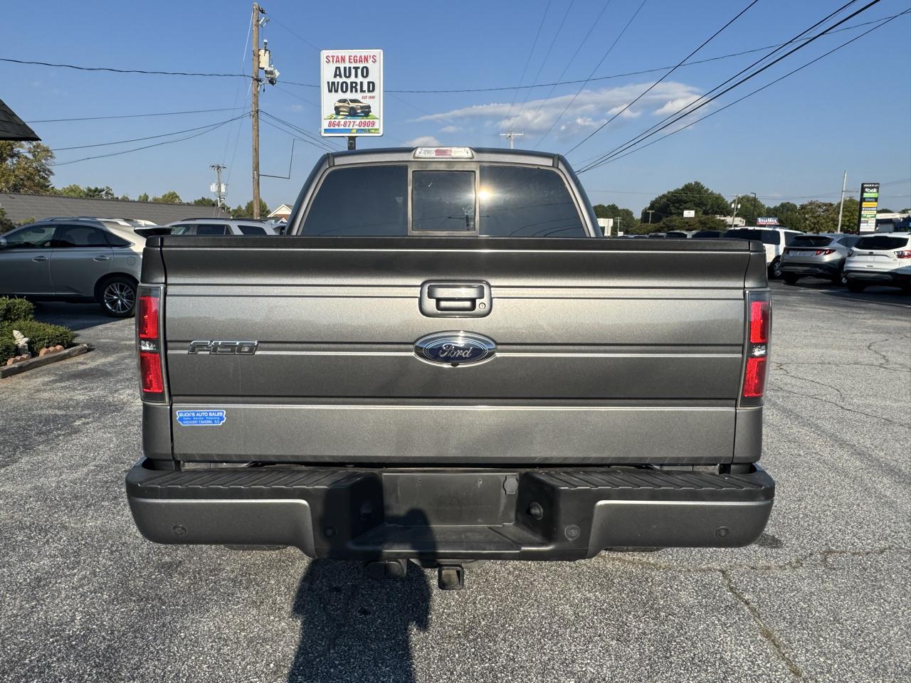 Ford F-150 4WD SuperCrew 145" Platinum 2012