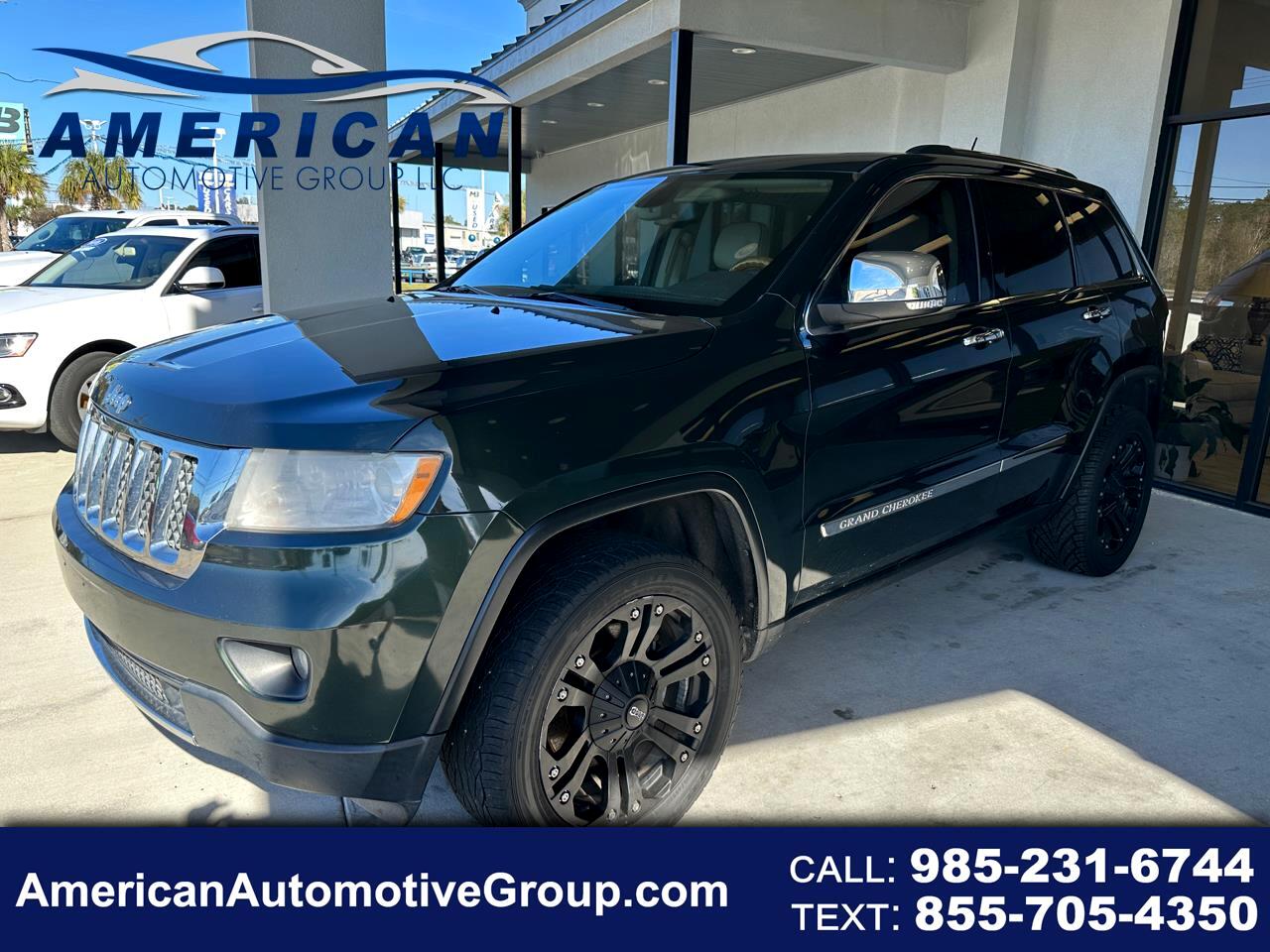Used 2011 Jeep Grand Cherokee Overland 4WD for Sale in Slidell LA 70461