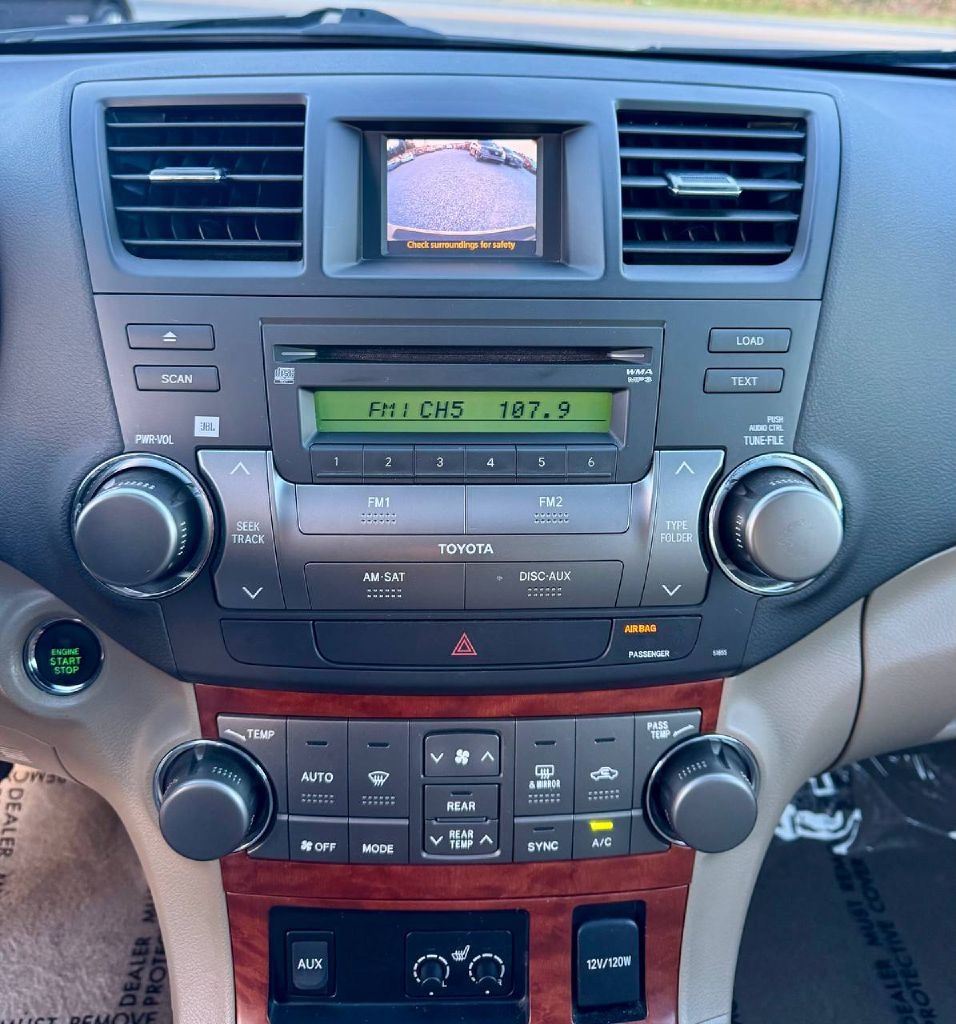 Toyota Highlander Limited 2WD 2009 Toyota Highlander Limited 2WD 2009