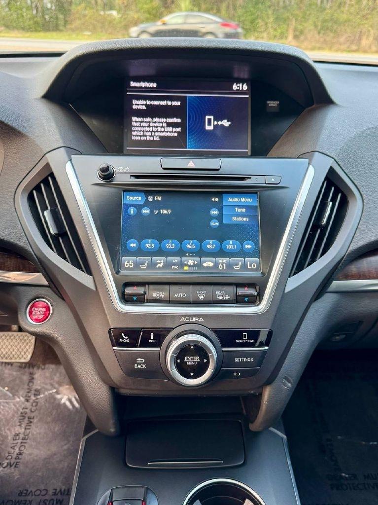 Acura MDX SH-AWD 9-Spd AT 2018