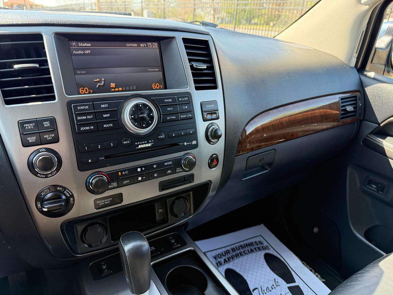 Nissan Armada SL 4WD 2012