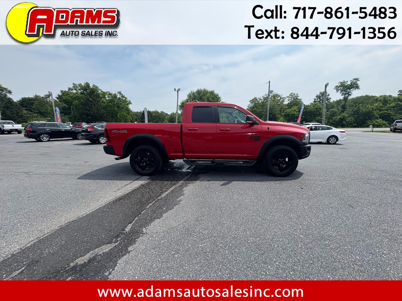 2019 RAM 1500 Classic Warlock 4x4 Quad Cab 6'4" Box