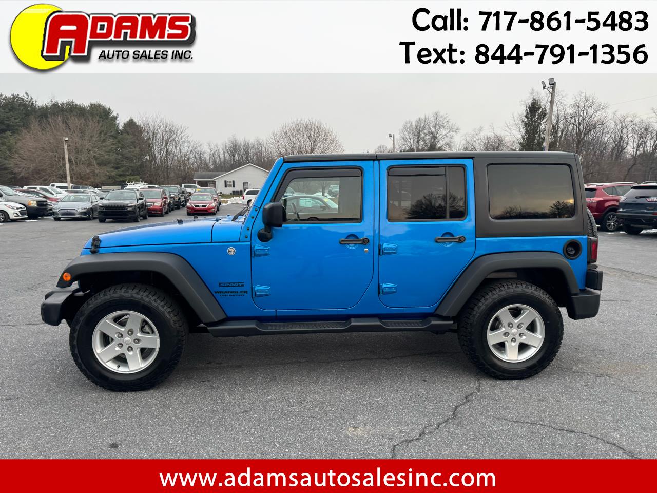 2015 Jeep Wrangler Unlimited 4WD 4dr Sport