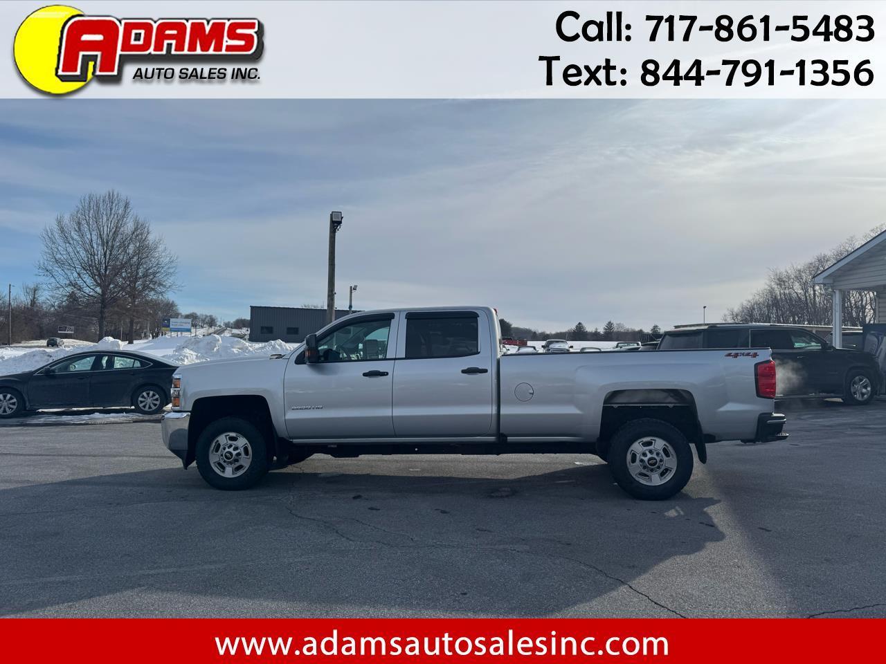 2018 Chevrolet Silverado 2500HD 4WD Crew Cab 167.7" Work Truck