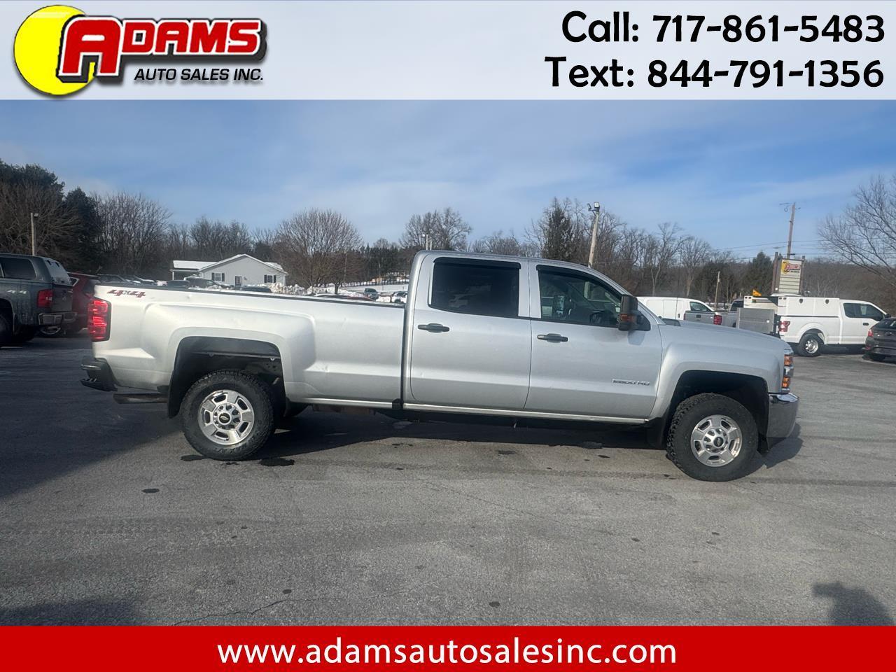 2018 Chevrolet Silverado 2500HD 4WD Crew Cab 167.7" Work Truck