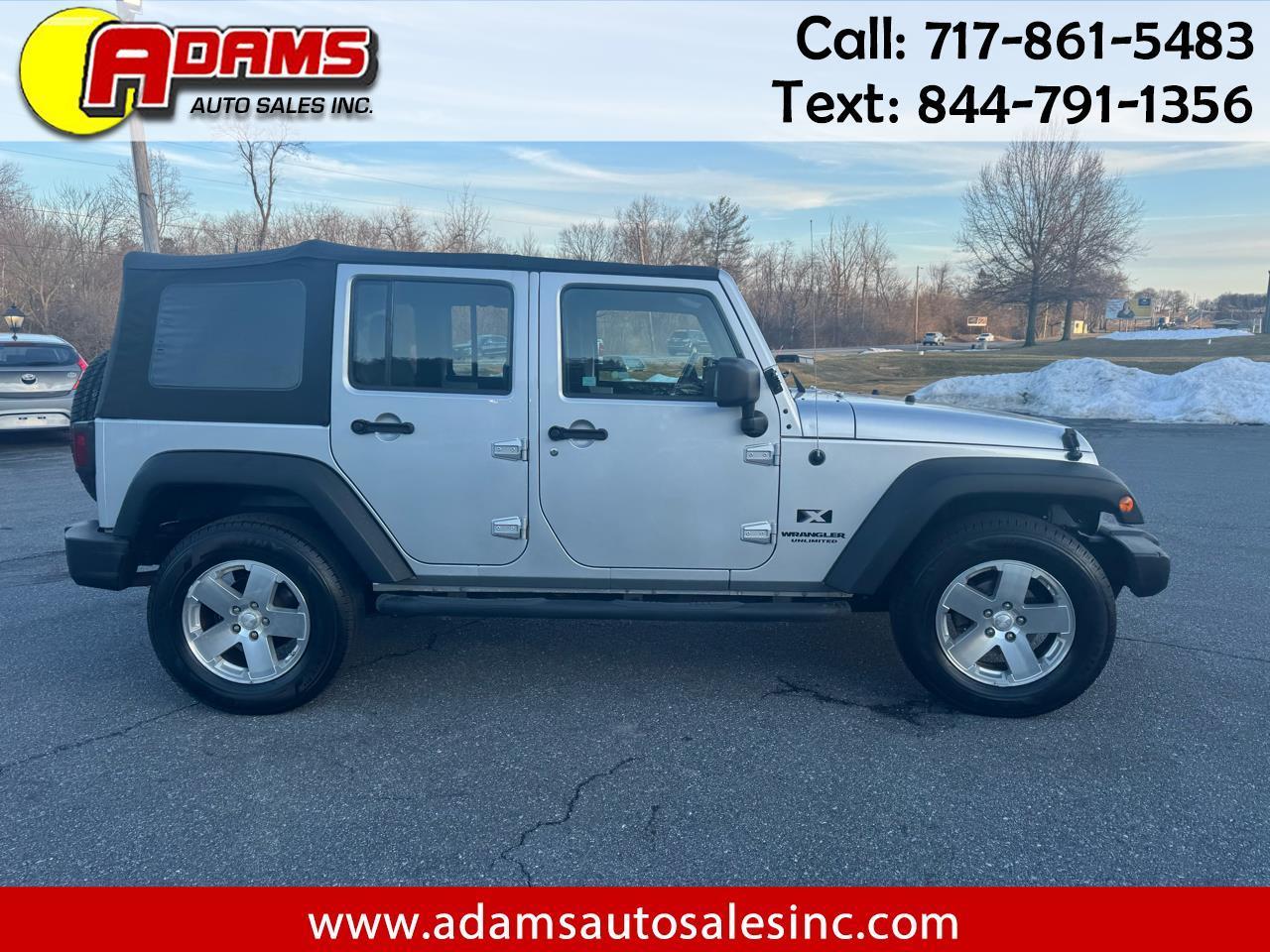 Jeep Wrangler 4WD 4dr Unlimited X 2008