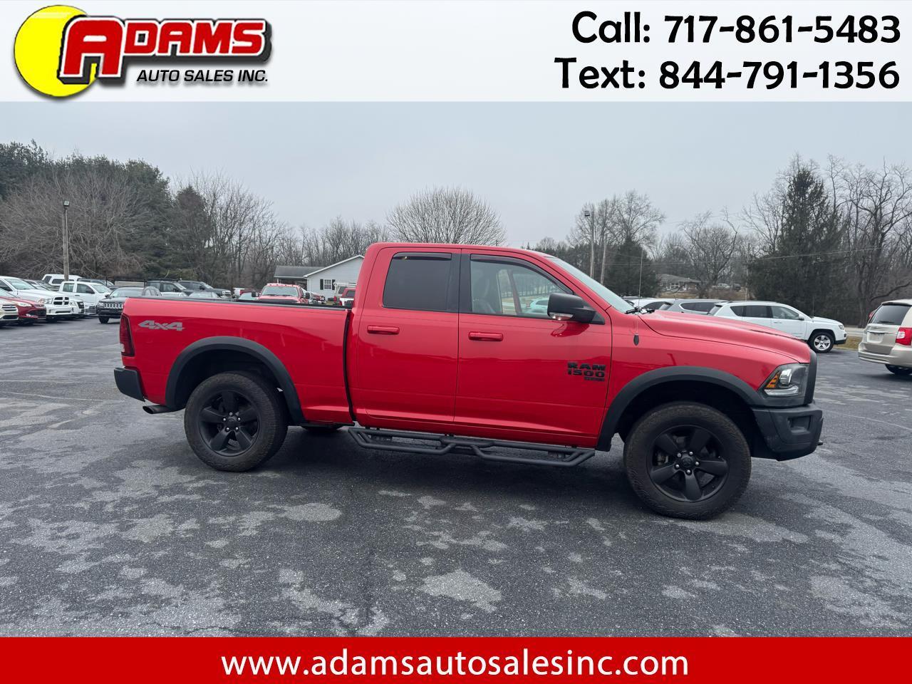 2019 RAM 1500 Classic Warlock 4x4 Quad Cab 6'4" Box