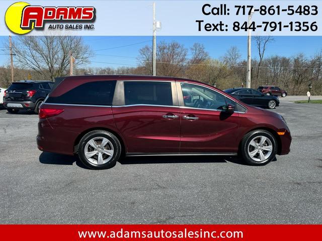Red (Maroon) 2018 Honda Odyssey EX FWD Minivan Front-Wheel Drive Automatic