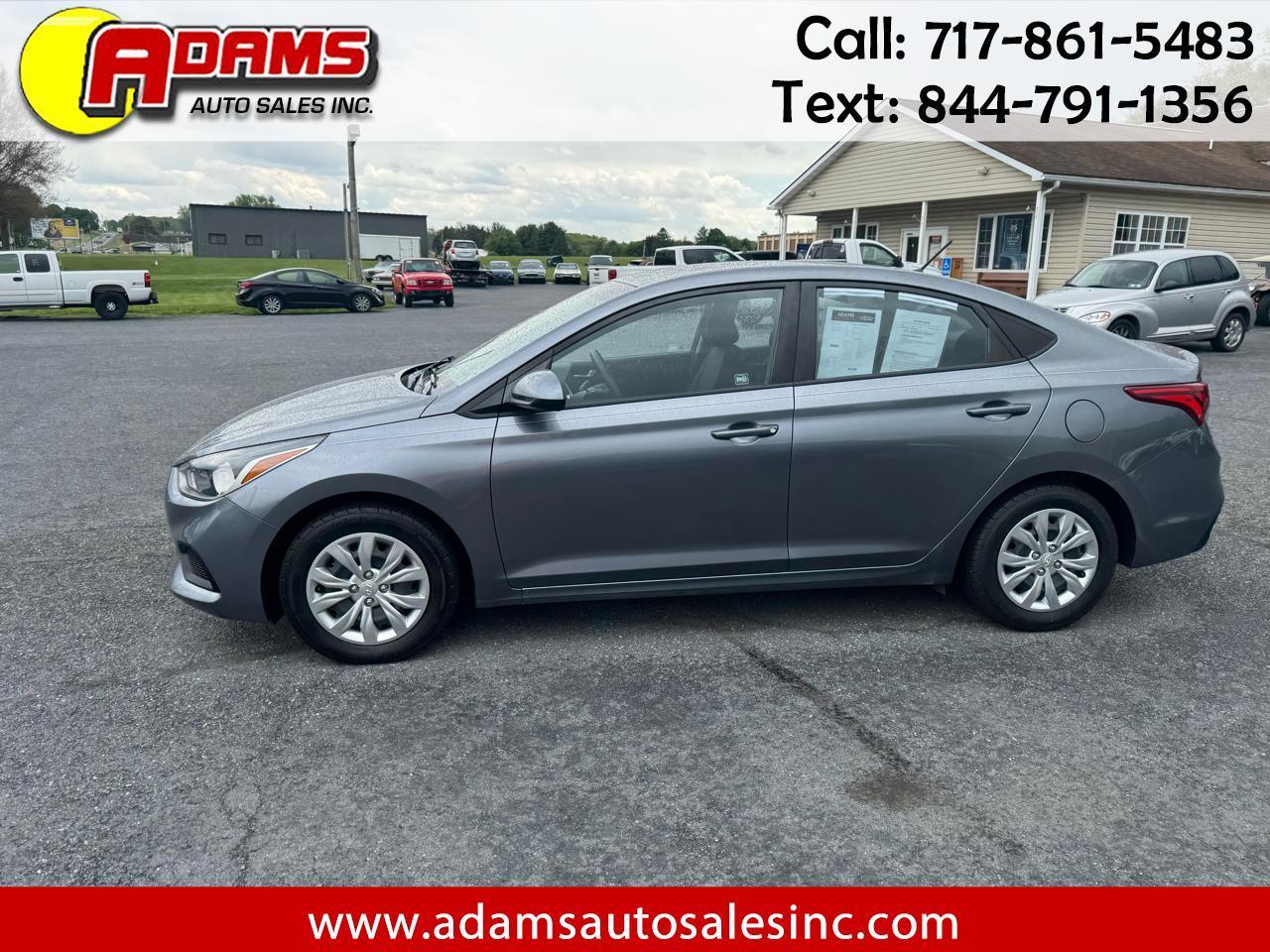 2018 Hyundai Accent SE Sedan Auto