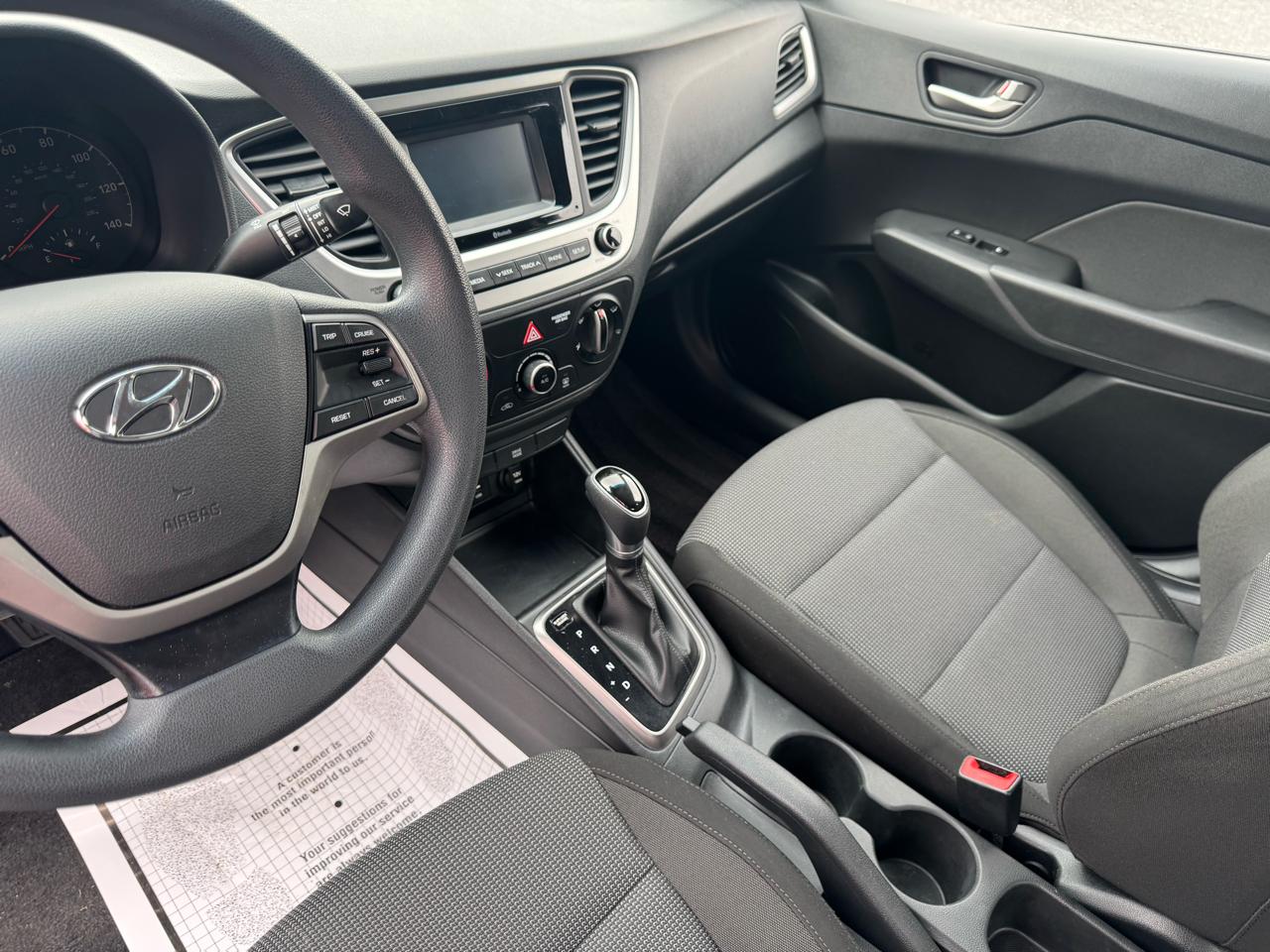 Hyundai Accent SE Sedan Auto 2018