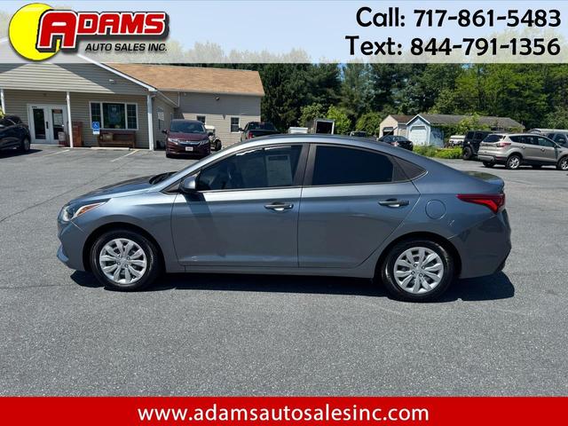 Gray 2019 Hyundai Accent SE Sedan FWD Sedan Front-Wheel Drive Automatic