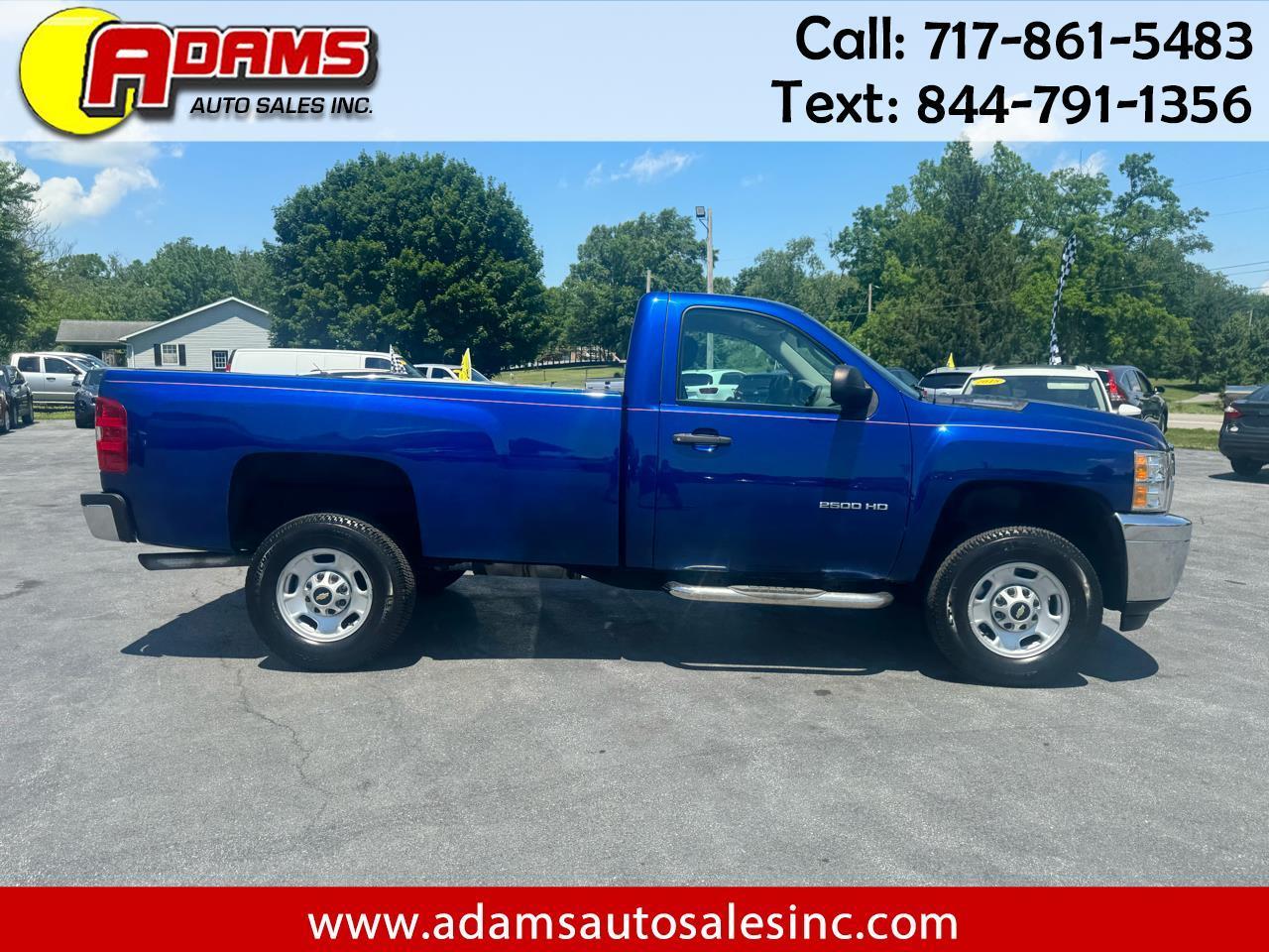 2013 Chevrolet Silverado 2500HD 2WD Reg Cab 133.7" Work Truck
