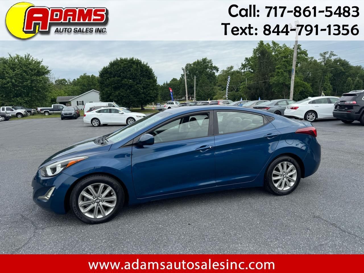 2015 Hyundai Elantra 4dr Sdn Auto SE (Ulsan Plant)