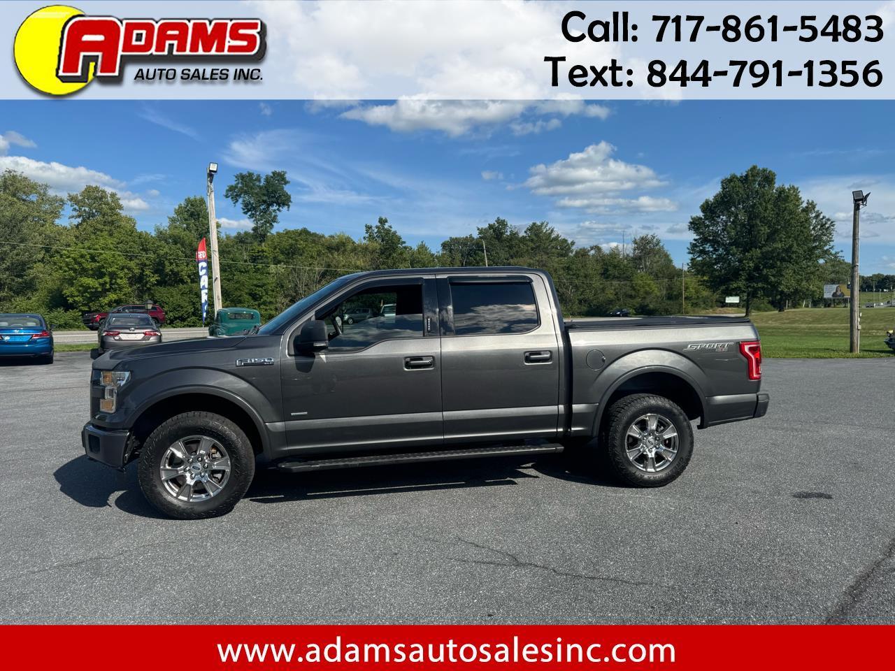 2016 Ford F-150 4WD SuperCrew 145" XLT