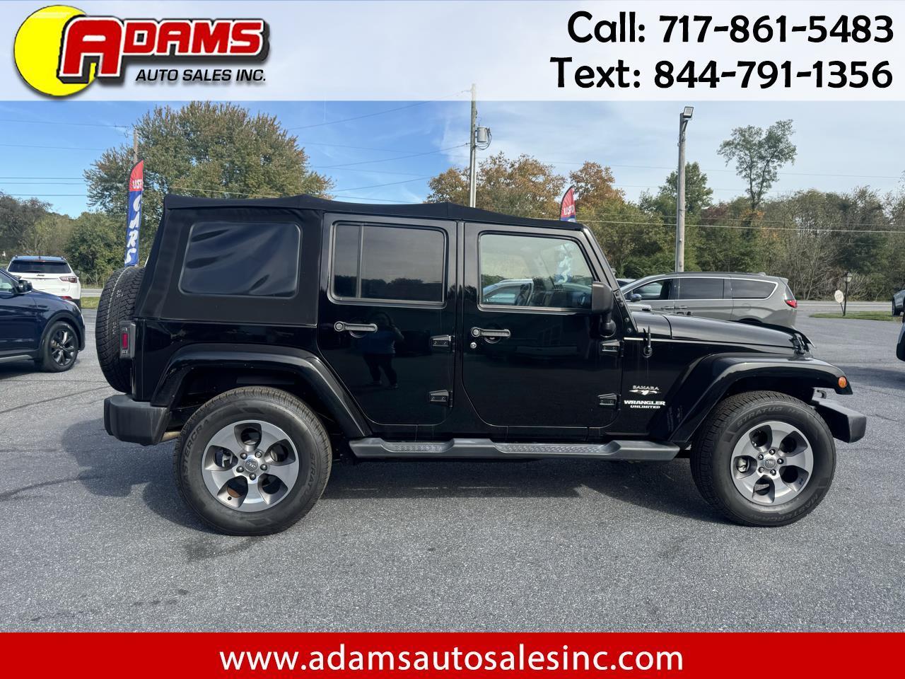 2017 Jeep Wrangler Unlimited Sahara