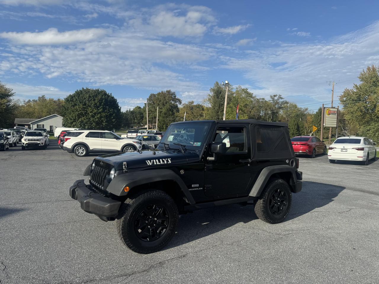 Jeep Wrangler 4WD 2dr Willys Wheeler 2016