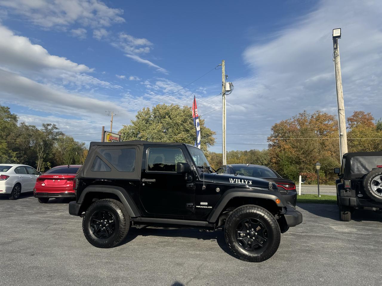 Jeep Wrangler 4WD 2dr Willys Wheeler 2016
