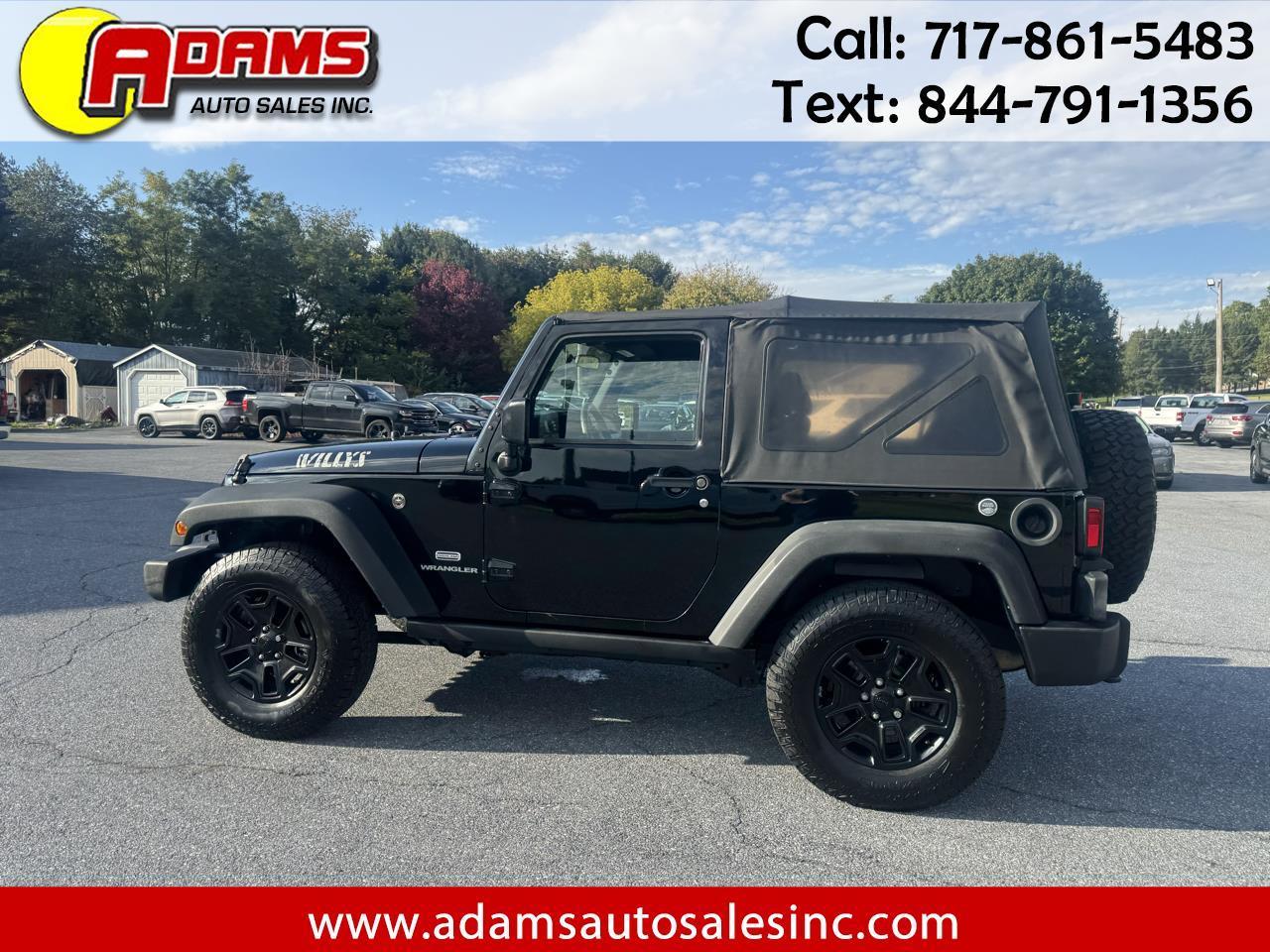 2016 Jeep Wrangler Willys Wheeler
