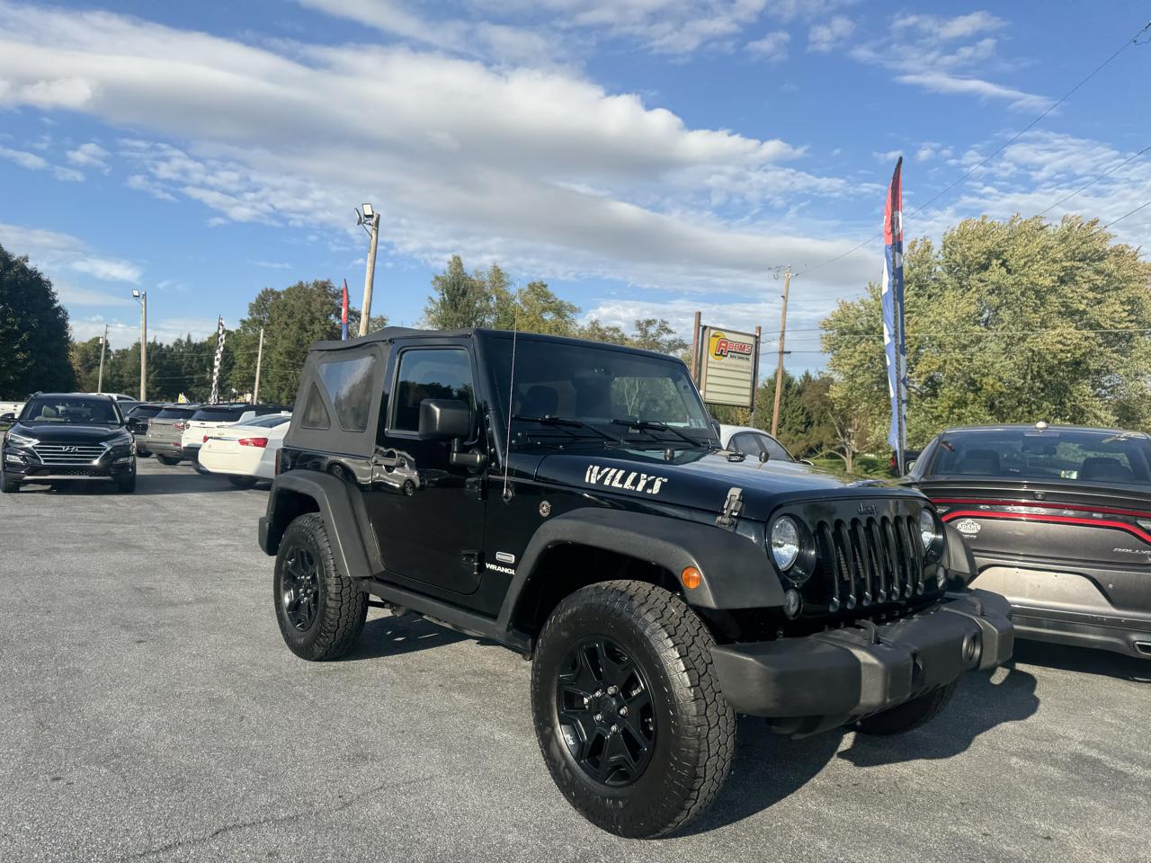 Jeep Wrangler 4WD 2dr Willys Wheeler 2016