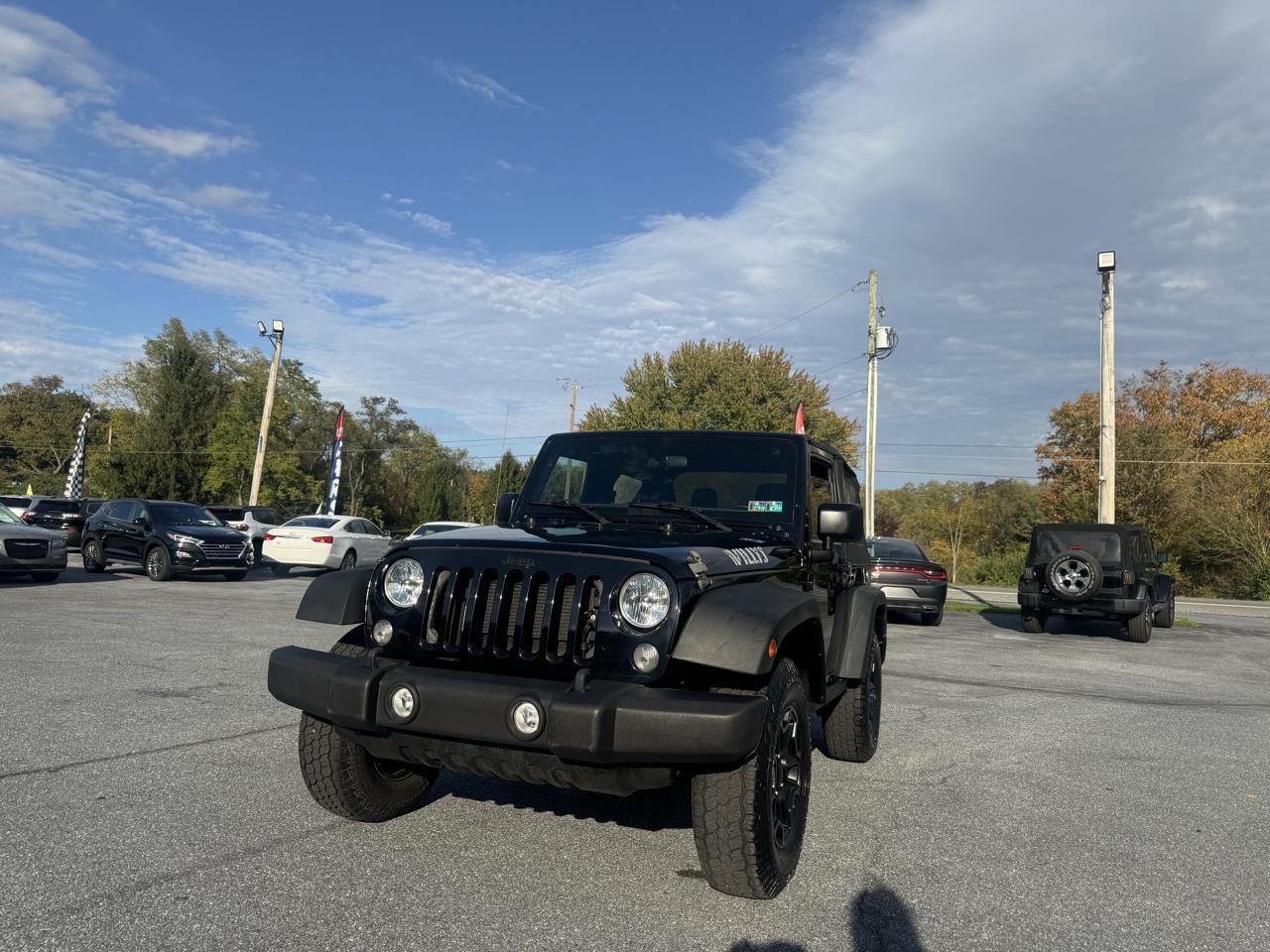 Jeep Wrangler 4WD 2dr Willys Wheeler 2016