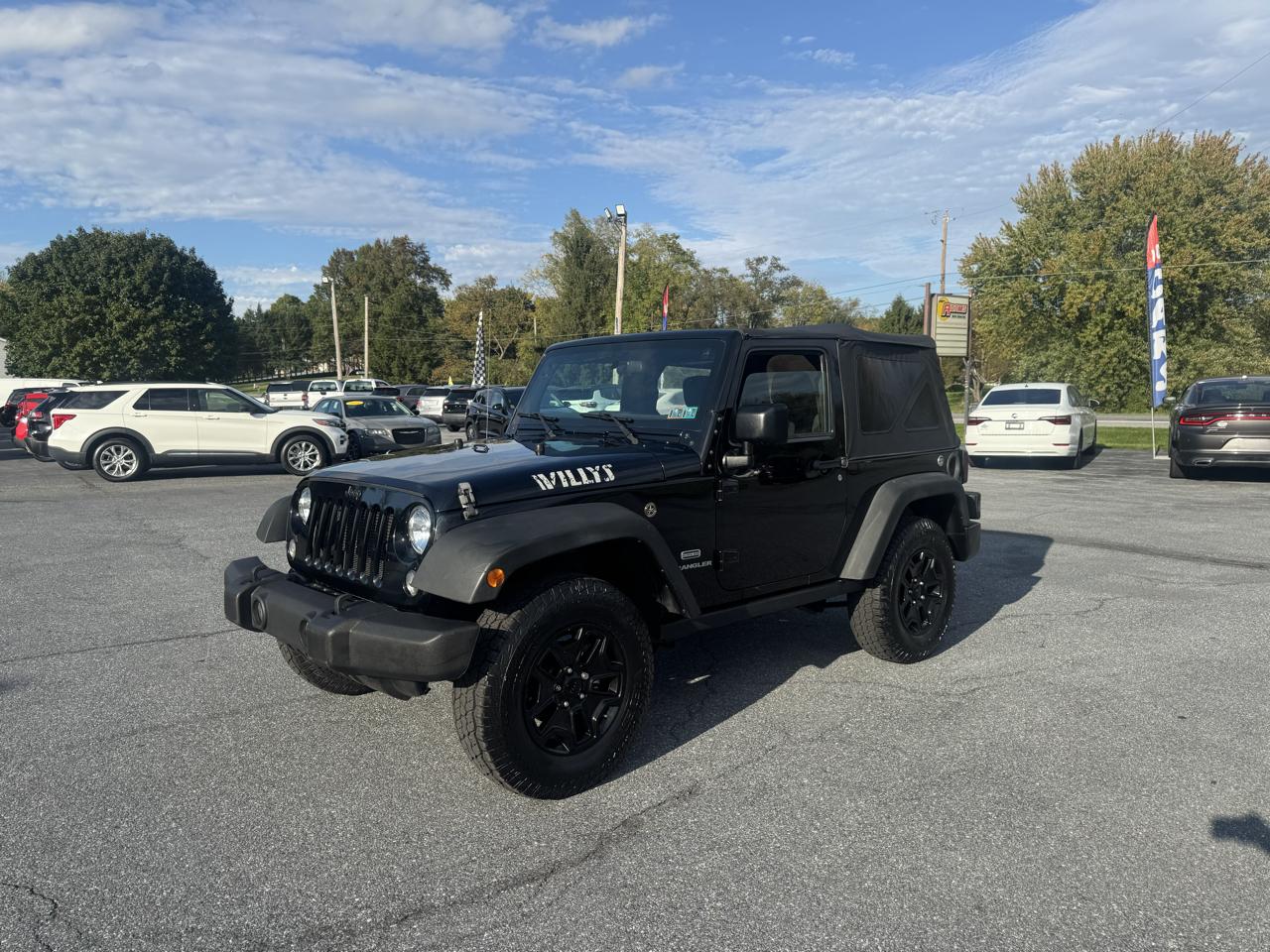 Jeep Wrangler 4WD 2dr Willys Wheeler 2016