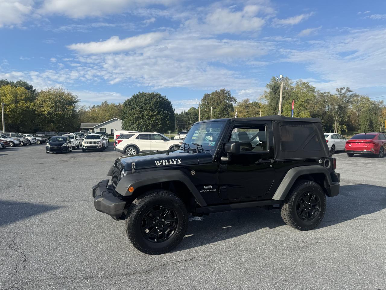 Jeep Wrangler 4WD 2dr Willys Wheeler 2016