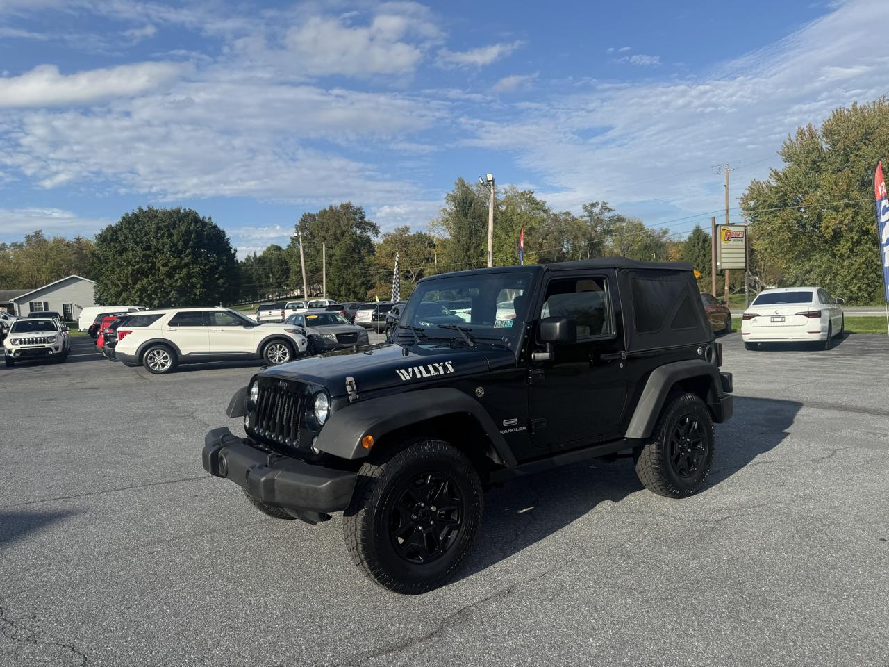 Jeep Wrangler 4WD 2dr Willys Wheeler 2016