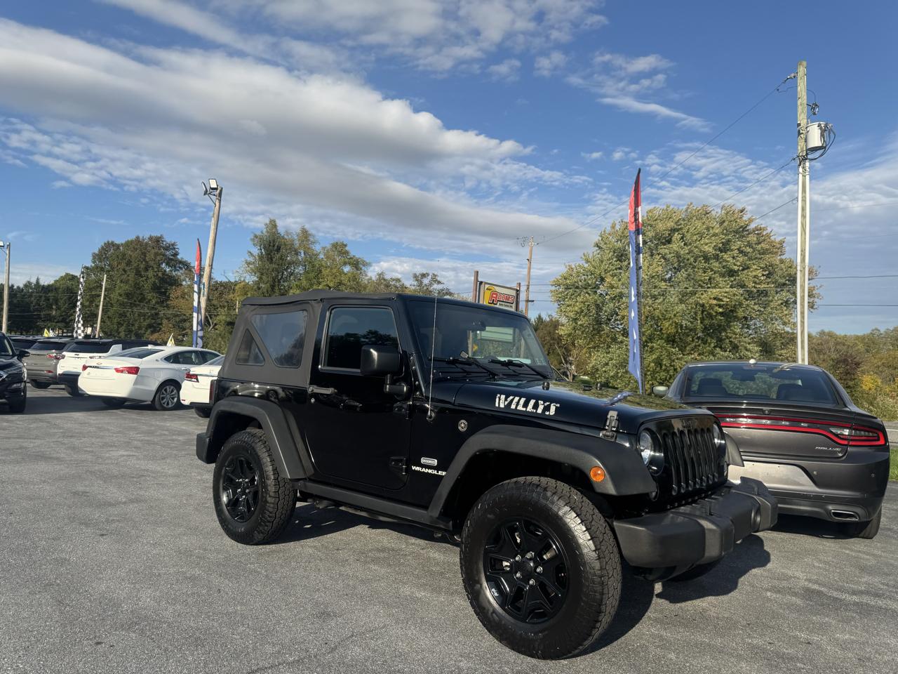 Jeep Wrangler 4WD 2dr Willys Wheeler 2016