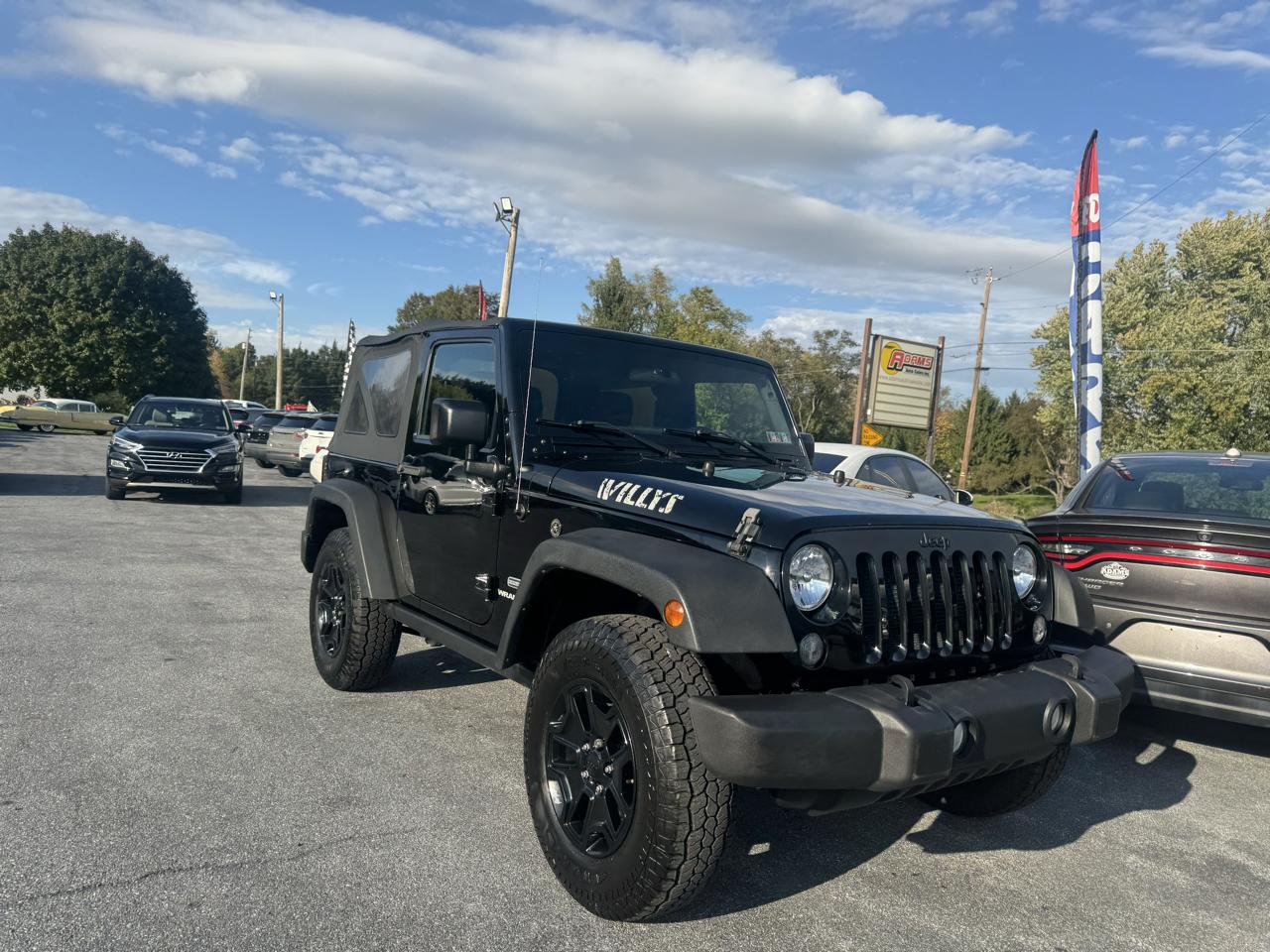 Jeep Wrangler 4WD 2dr Willys Wheeler 2016