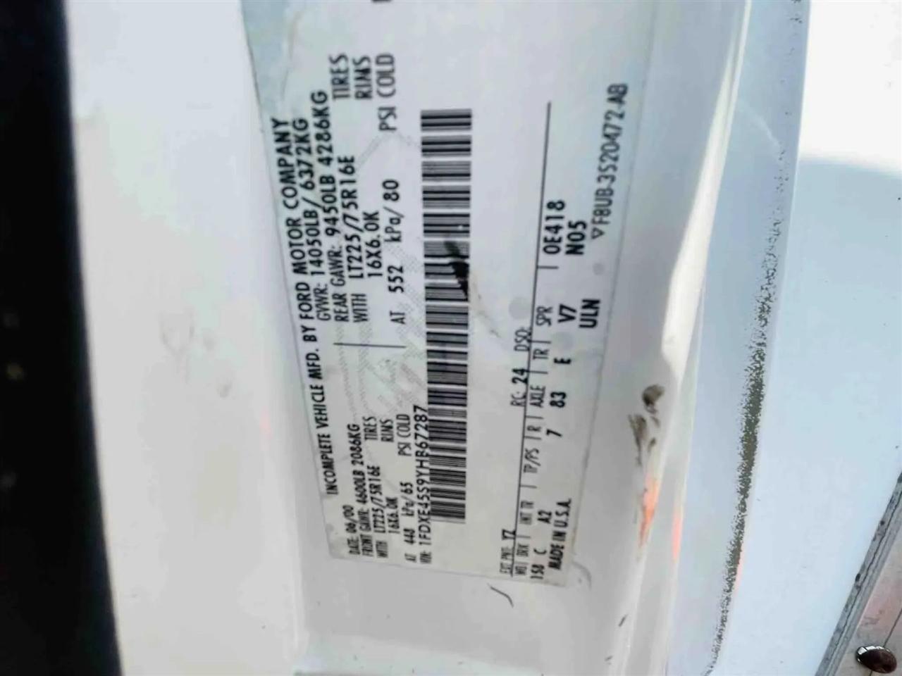 Ford Econoline E-450 2000