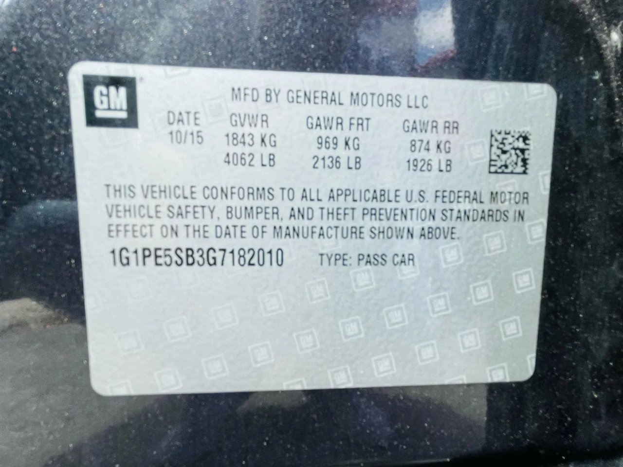 Chevrolet Cruze Limited 1LT Auto 2016 Chevrolet Cruze Limited 1LT Auto 2016