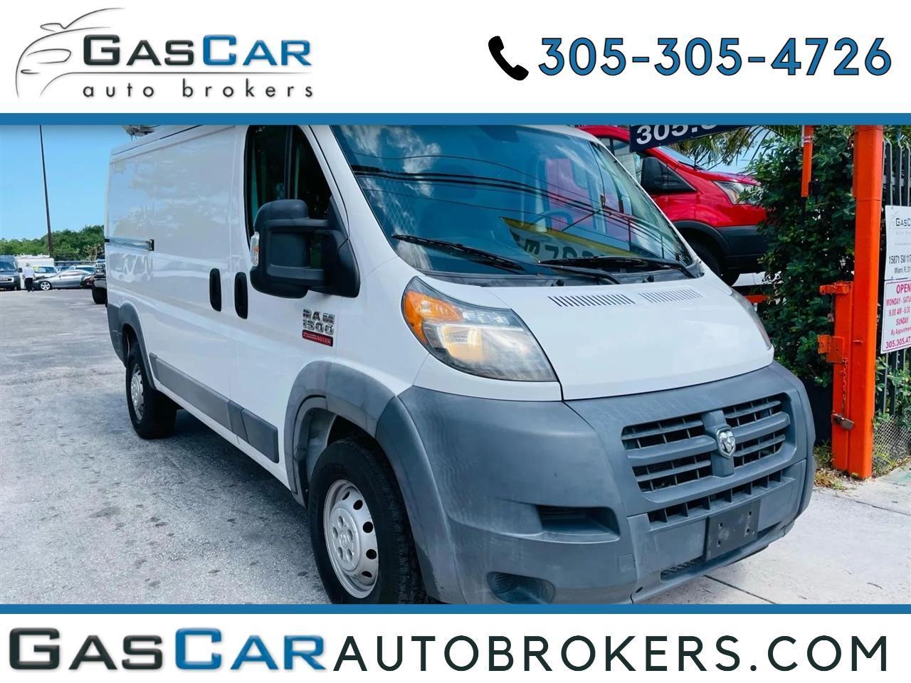 RAM Promaster 1500 Low Roof Tradesman 136-in. WB 2017