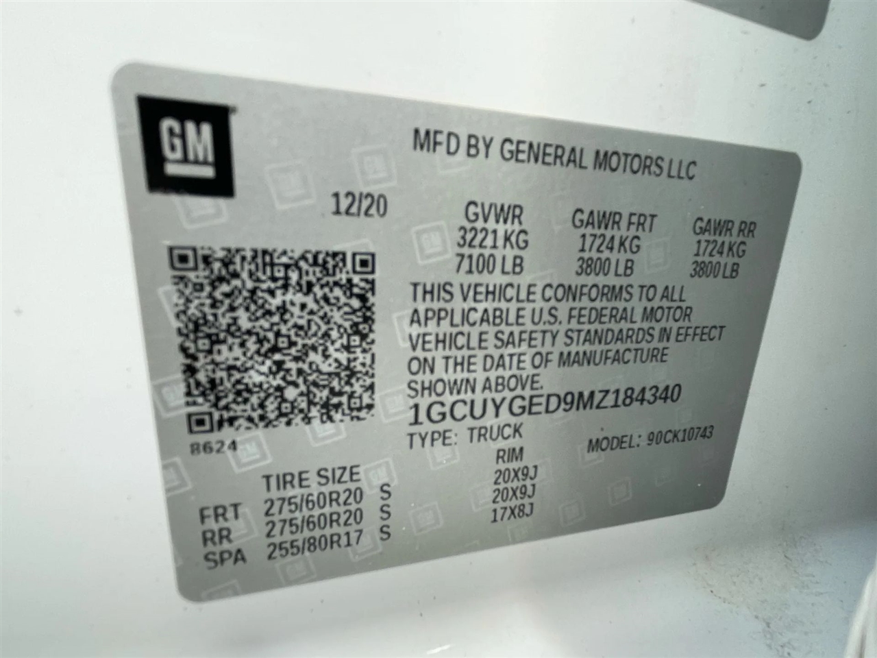 Chevrolet Silverado 1500 LTZ Crew Cab 4WD 2021