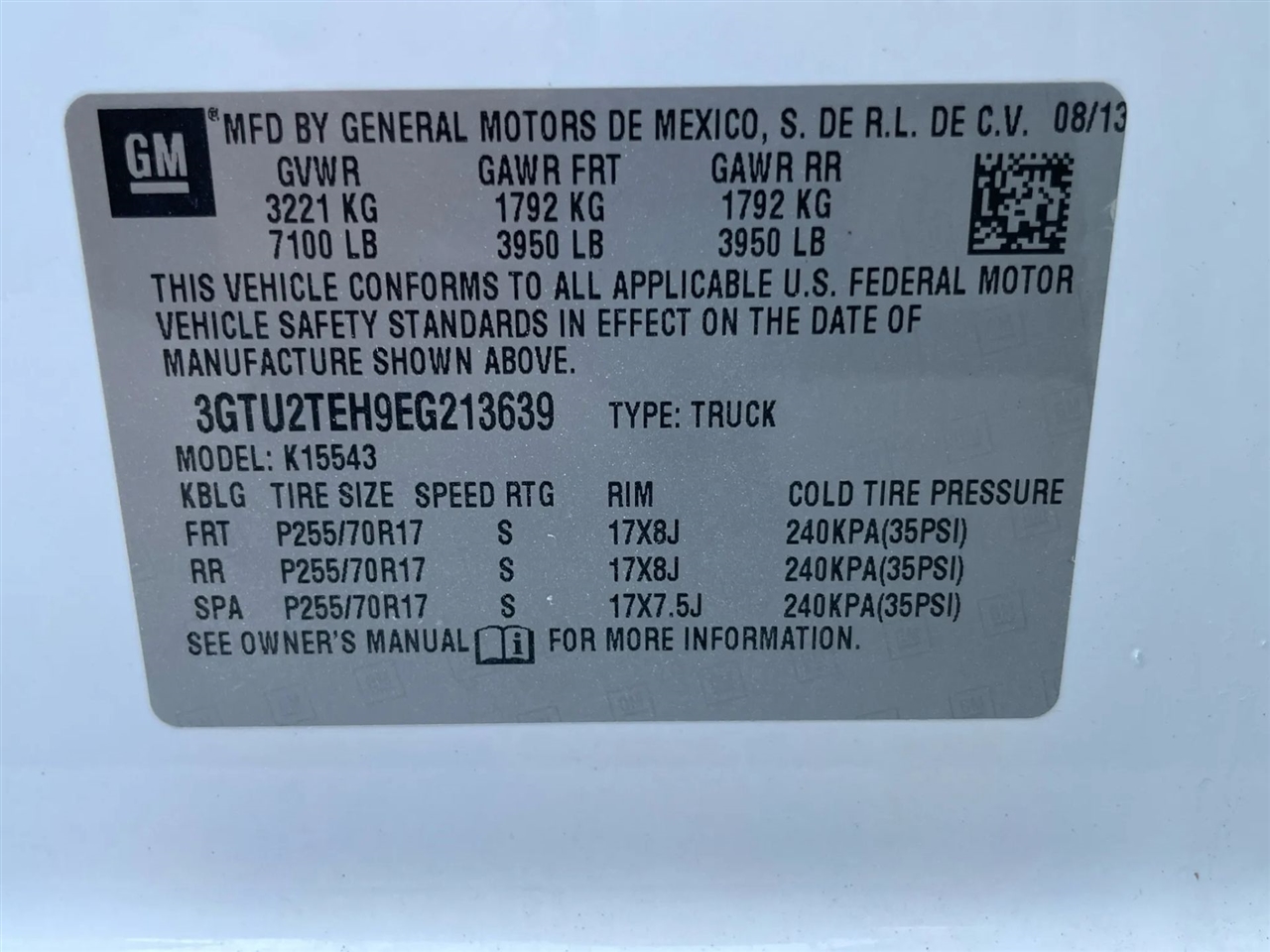 GMC Sierra 1500 Base Crew Cab 4WD 2014