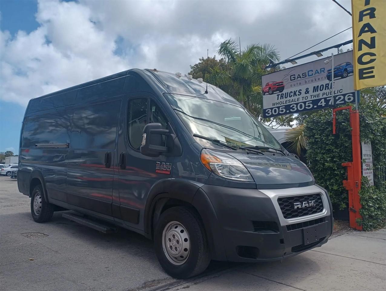 2019 RAM Promaster 3500 High Roof w/Extended Length